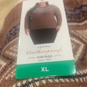 Weatherproof Women's Brown Sweater. BNWT